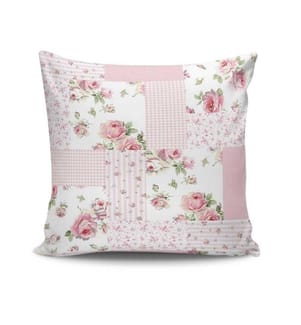 Housse de coussin, Multicolore, 50% coton - 50% polyester