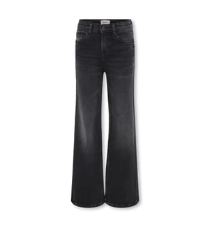 Jeans - Washed Schwarz