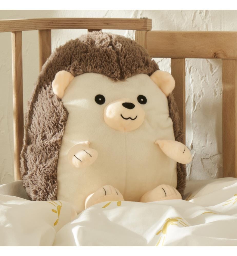 Compagnon de sommeil peluche Hérisson 20x20x30 cm - Beige