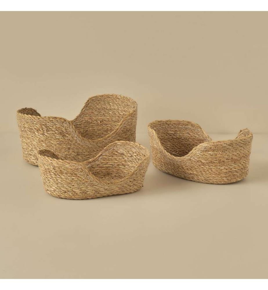 Panier ovale Berry 27x16 cm - Naturel