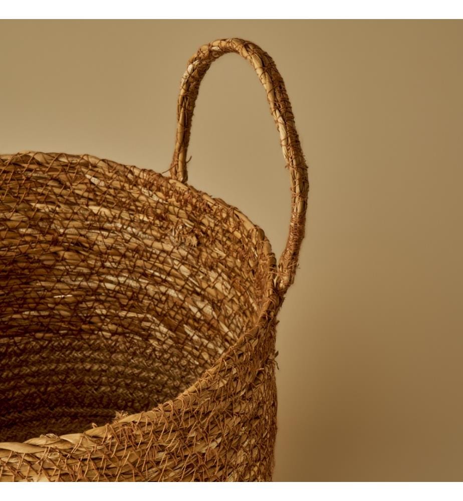 Panier décoratif Aster 21x16 cm - Naturel