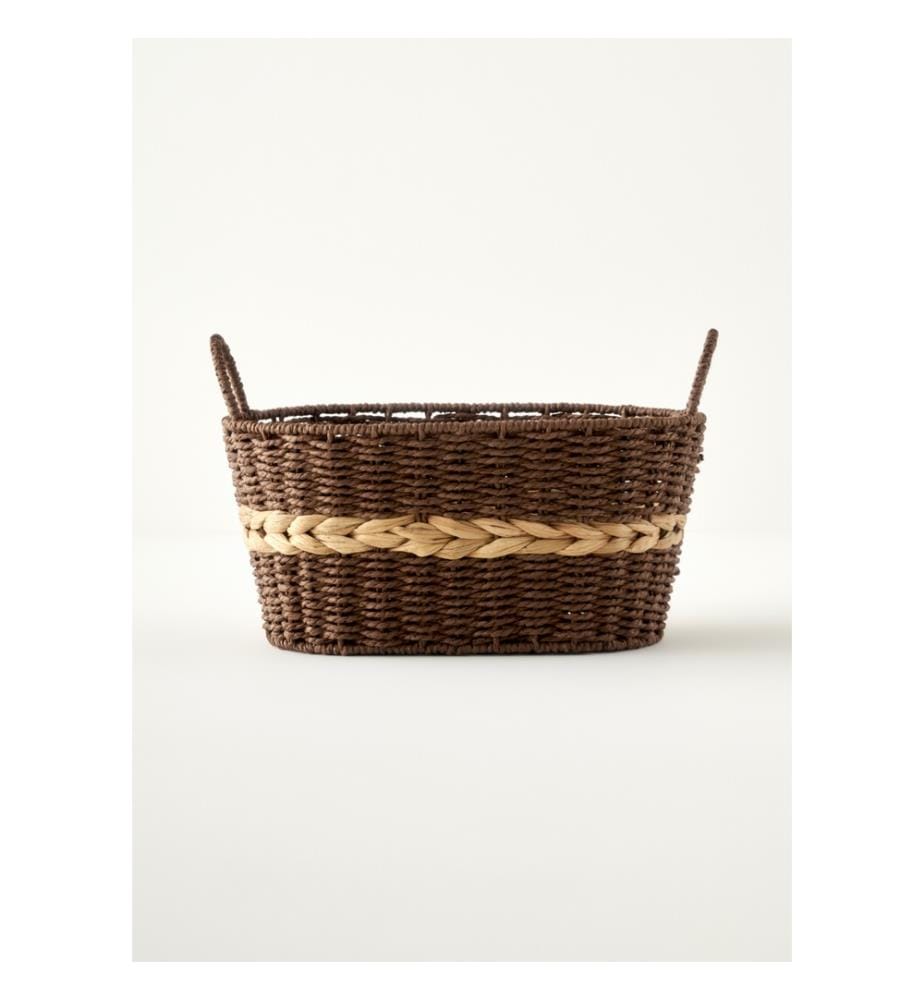 Panier Neroa avec anse - Naturel