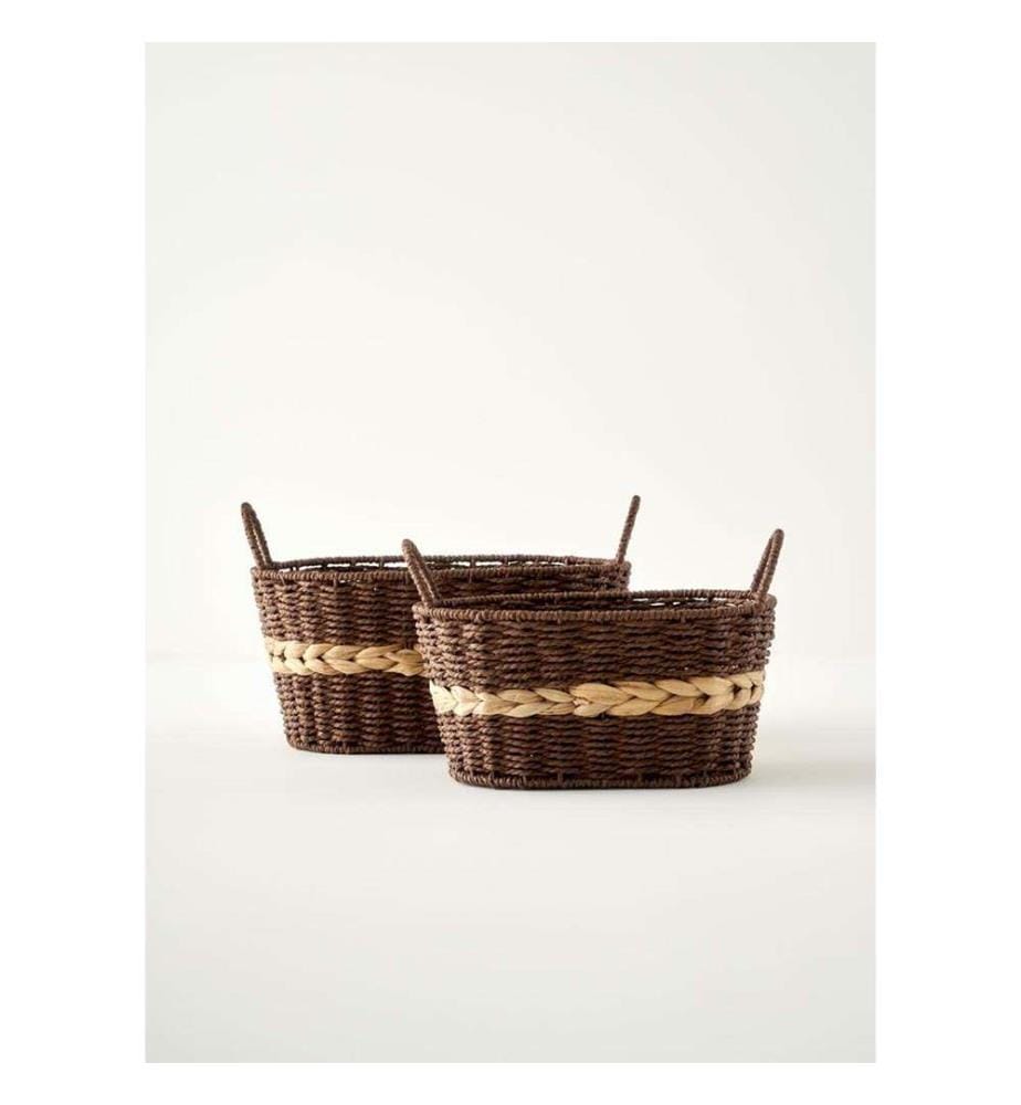 Panier Neroa avec anse - Naturel