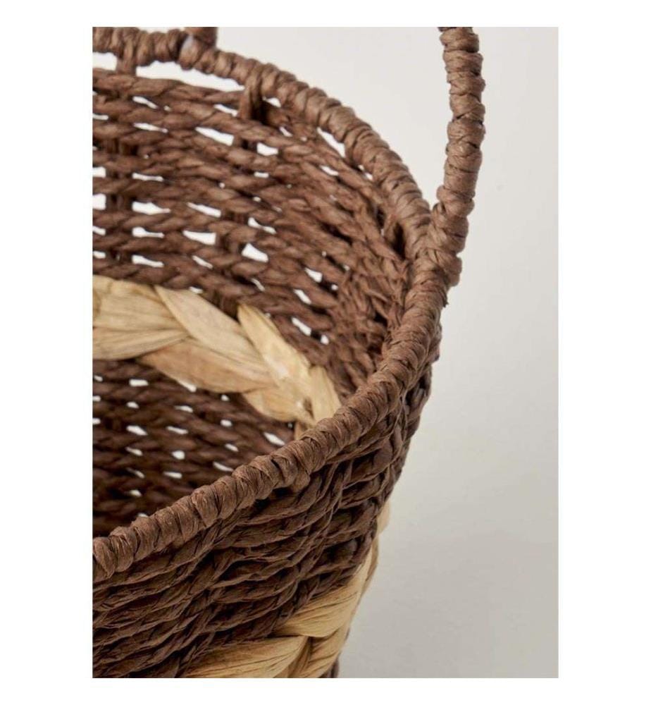 Panier Neroa avec anse - Naturel