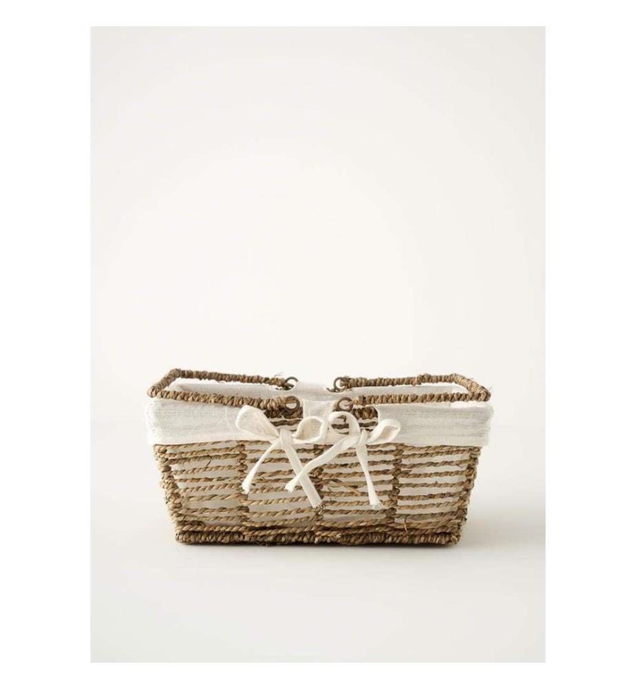 Arden fabric basket - Natural