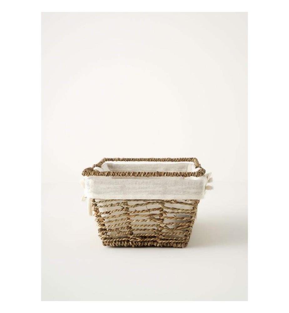 Arden fabric basket - Natural