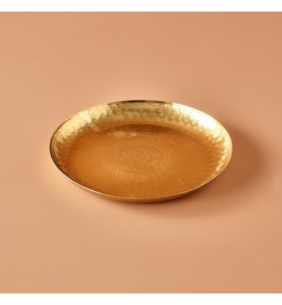 Serra Deko-Teller 29 cm - Gold