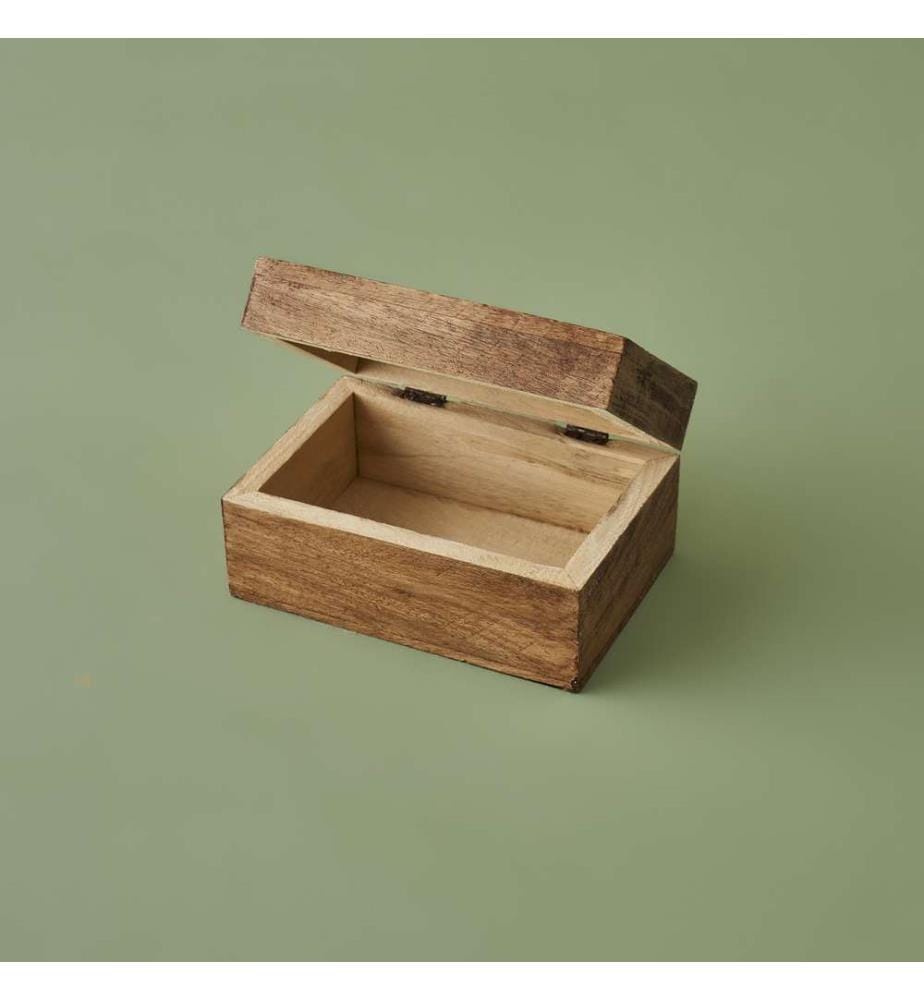 Boîte décorative Hiero (10x15x6 cm) - Naturel
