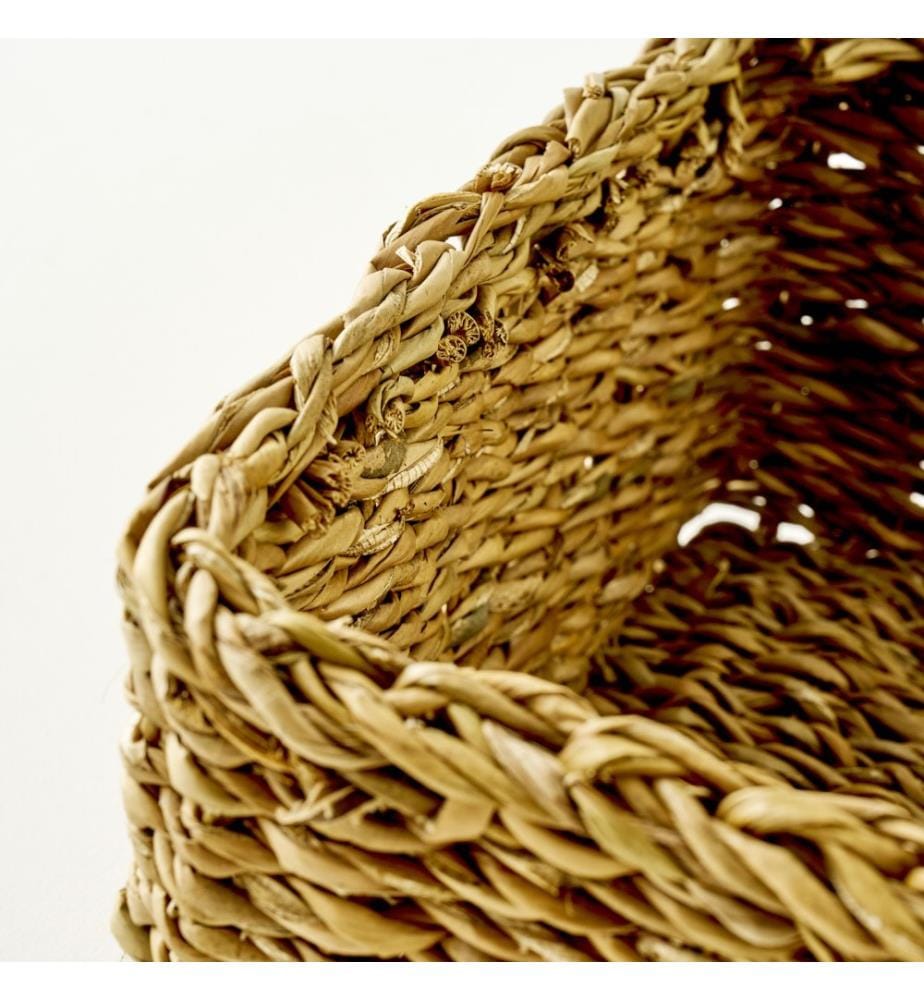 Panier carré en osier Kiara (18 x 18 x 8 cm) - Naturel