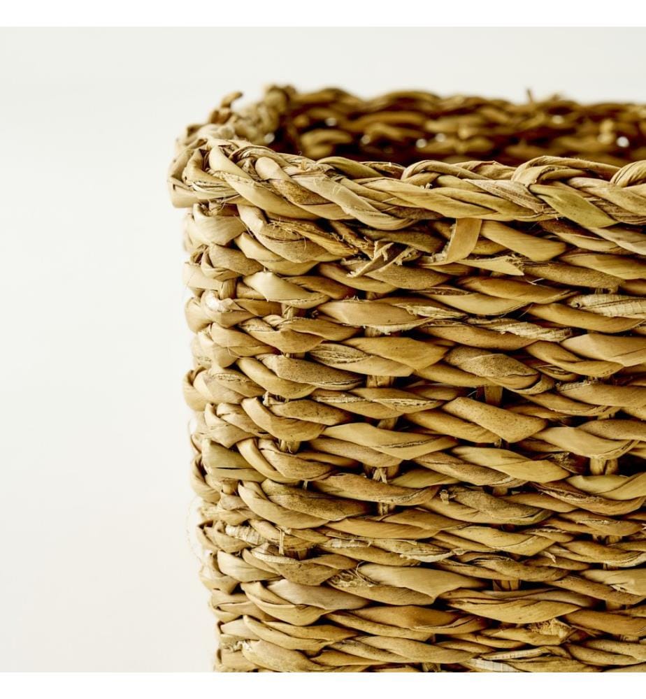 Panier carré en osier Kiara (18 x 18 x 8 cm) - Naturel