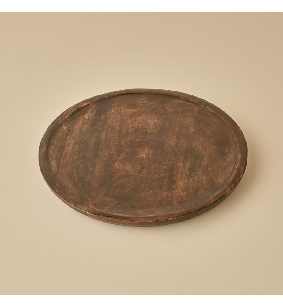 Deko-Teller Boliva 25x25x1,5 cm - Natur