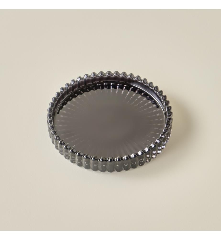 Deko-Teller Jordi 10x10x1,5 cm - Grau