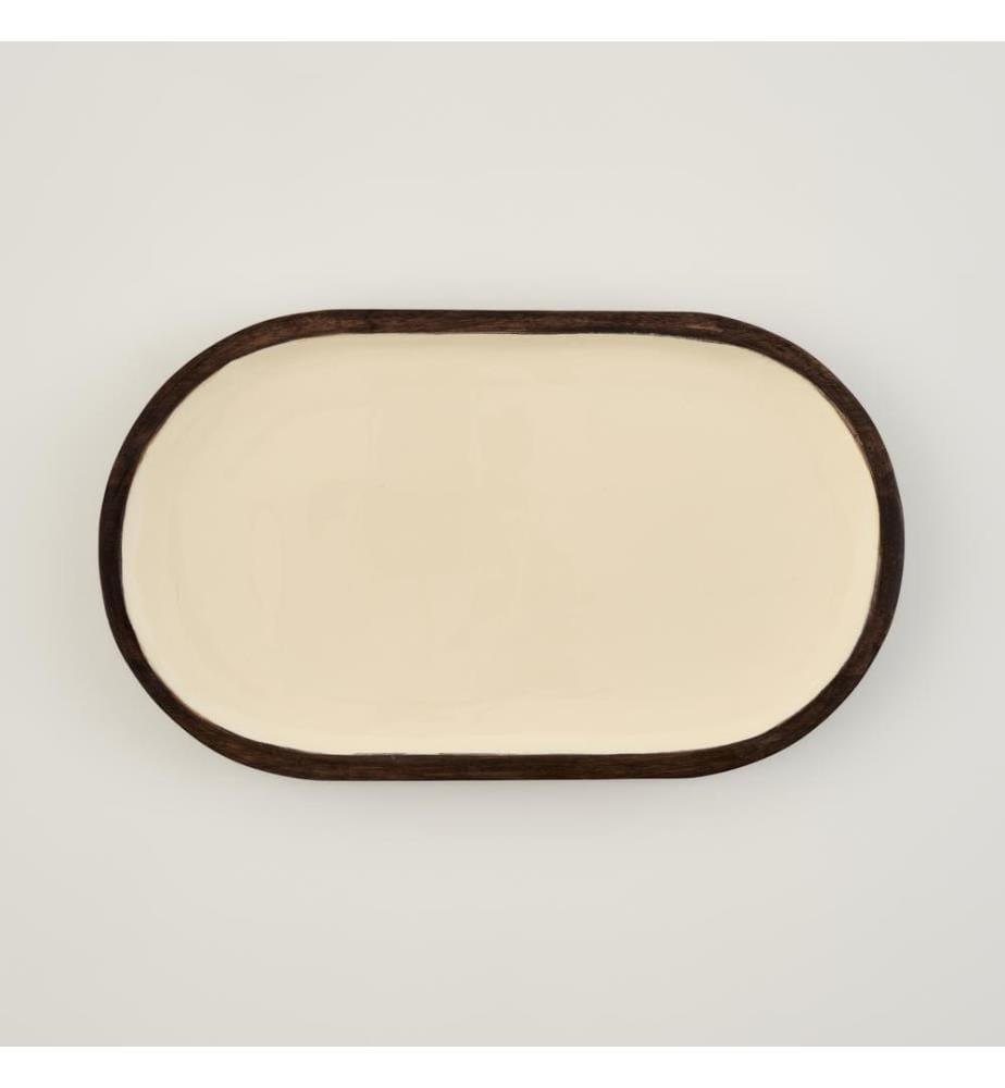 Assiette Carina - Crème