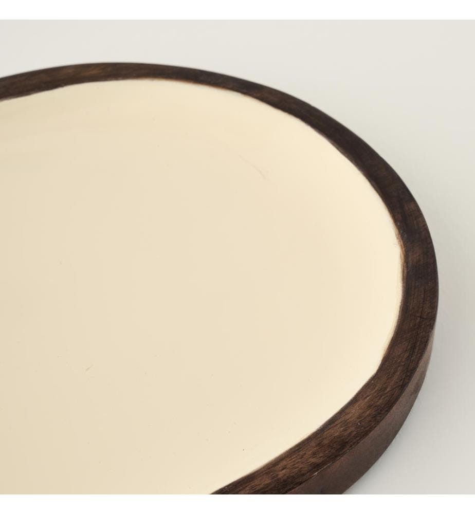 Assiette Carina - Crème