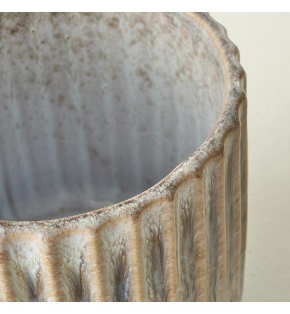 Jardinière Lavea 13x13x12 cm - Gris