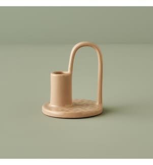 Bougeoir Costa 10x10 cm - Rose