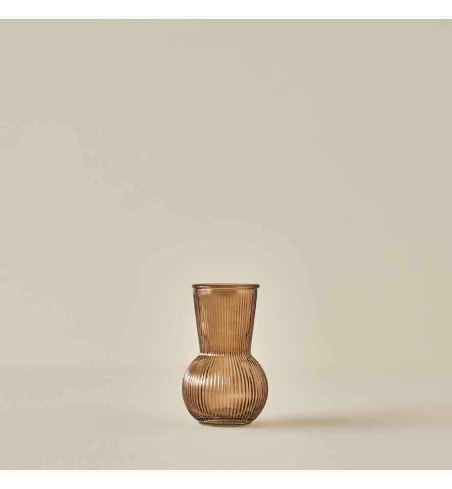 Vase Eva 11x20 cm - Marron