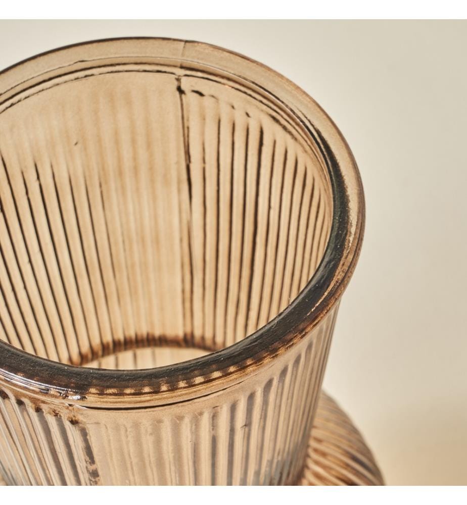 Vase Eva 11x20 cm - Marron