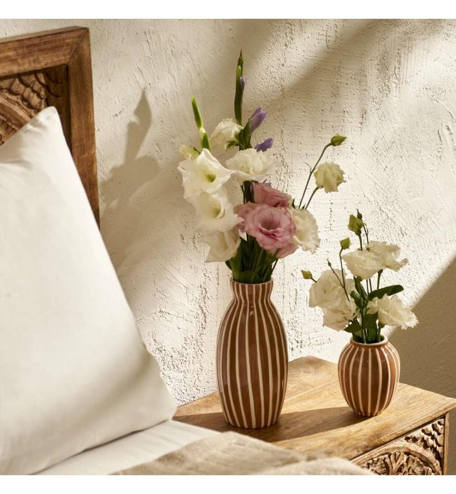 Vase Dorina - Brun