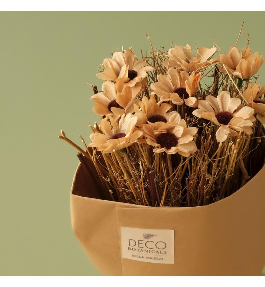 Bouquet de fleurs Daisy Branch 35 cm - Naturel