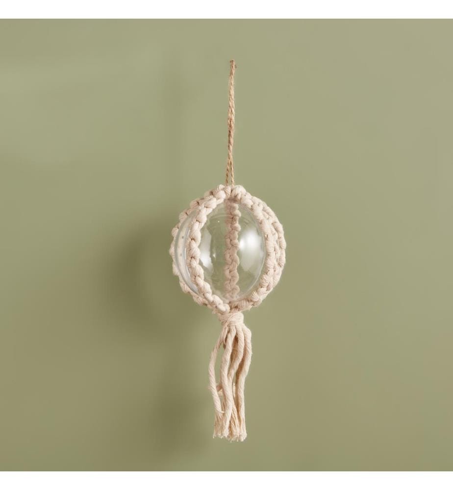 Ornement décoratif Swanky 8x18 cm - Naturel