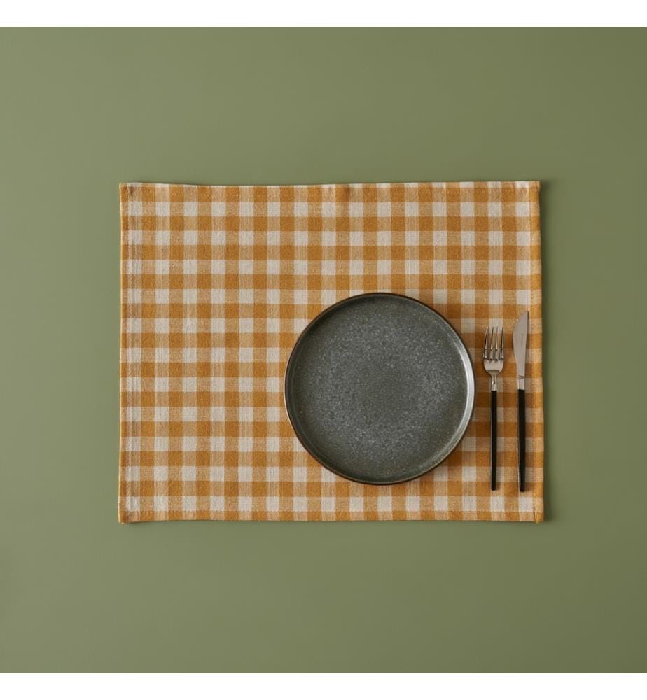 Set de table Pavia 35x45 cm - Moutarde