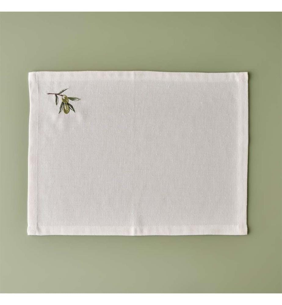 Set de table Olive 35 x 45 cm - Crème