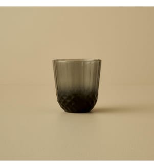 Verre taillé Colore 320 cc - Anthracite