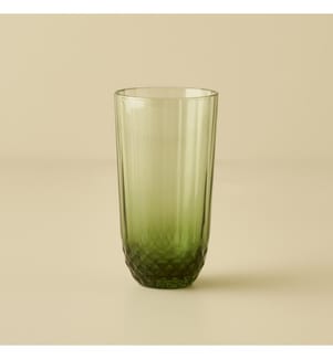 Verre à boissons gazeuses Colore Cut 345 cc - Vert