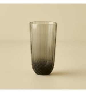 Verre à boissons gazeuses Colore Cut 345 cc - Anthracite