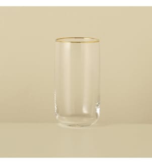 Verre à boissons gazeuses Premium 365 cc - Or