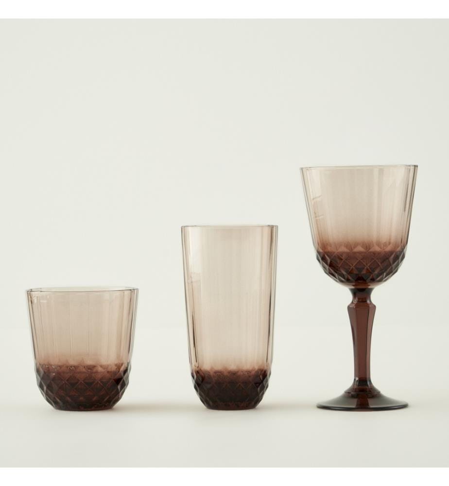 Buntglas - Braun