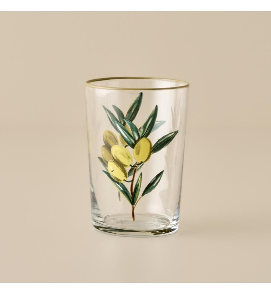 Verre à boissons gazeuses Olive 510 cc - Vert