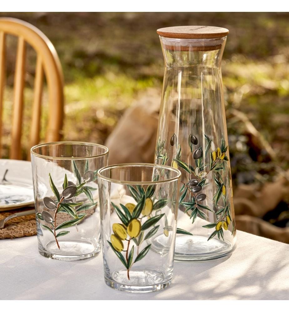 Verre à boissons gazeuses Olive 510 cc - Vert