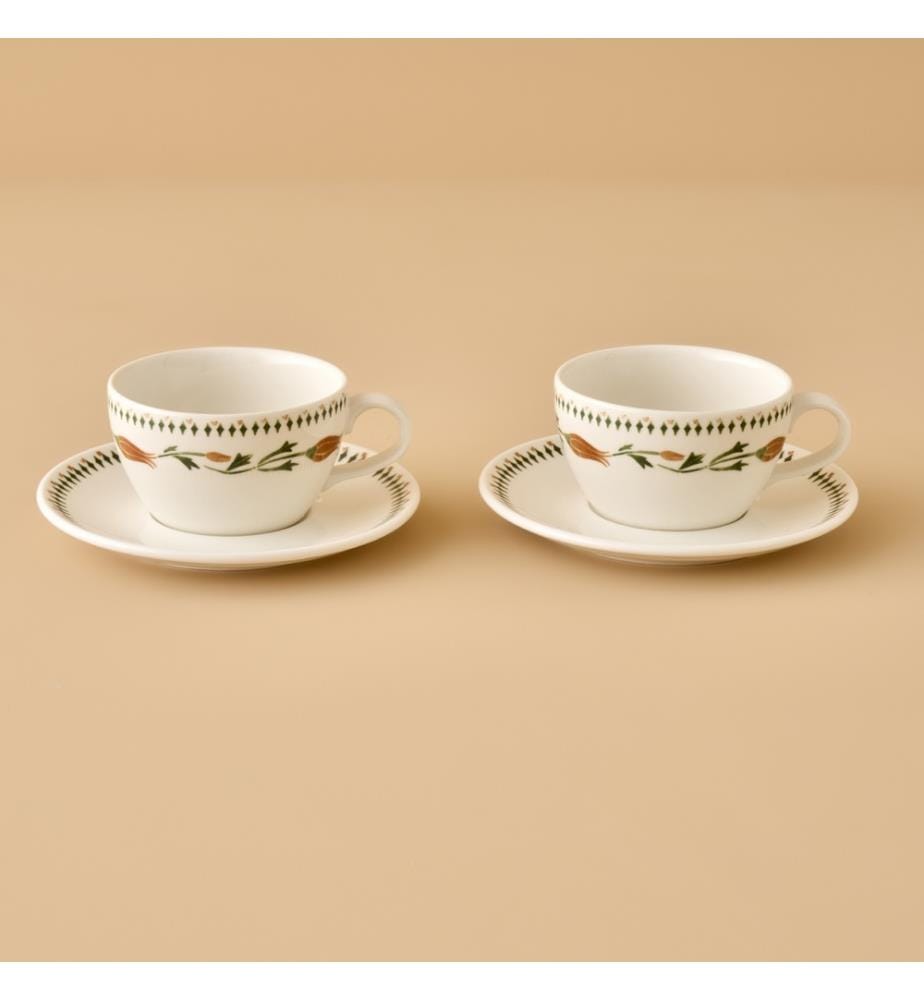 Tulip Teebecher-Set 2 Stück 270 cc - Mehrfarbig