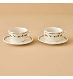 Set de tasses à thé Tulip 2 pièces 270 cc - Multicolore