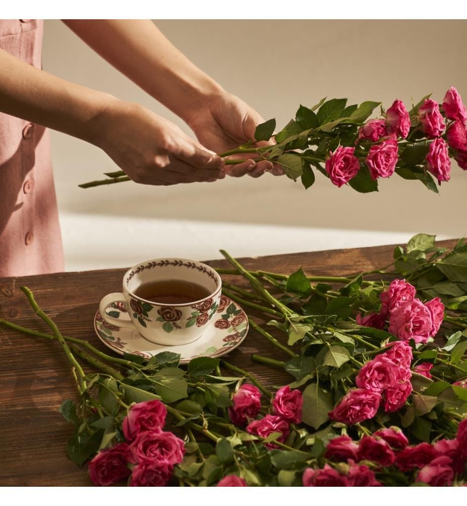 Teetassenset Rose 2-teilig 270 cc - Mehrfarbig