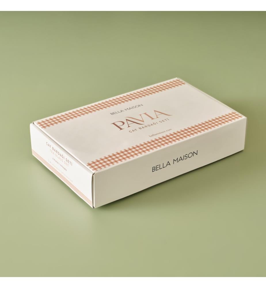 Verres à thé Pavia 6 pièces 132 cc - Saumon