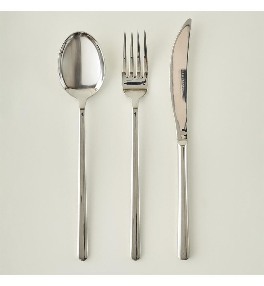 Coffret vaisselle 18 pièces - Argent