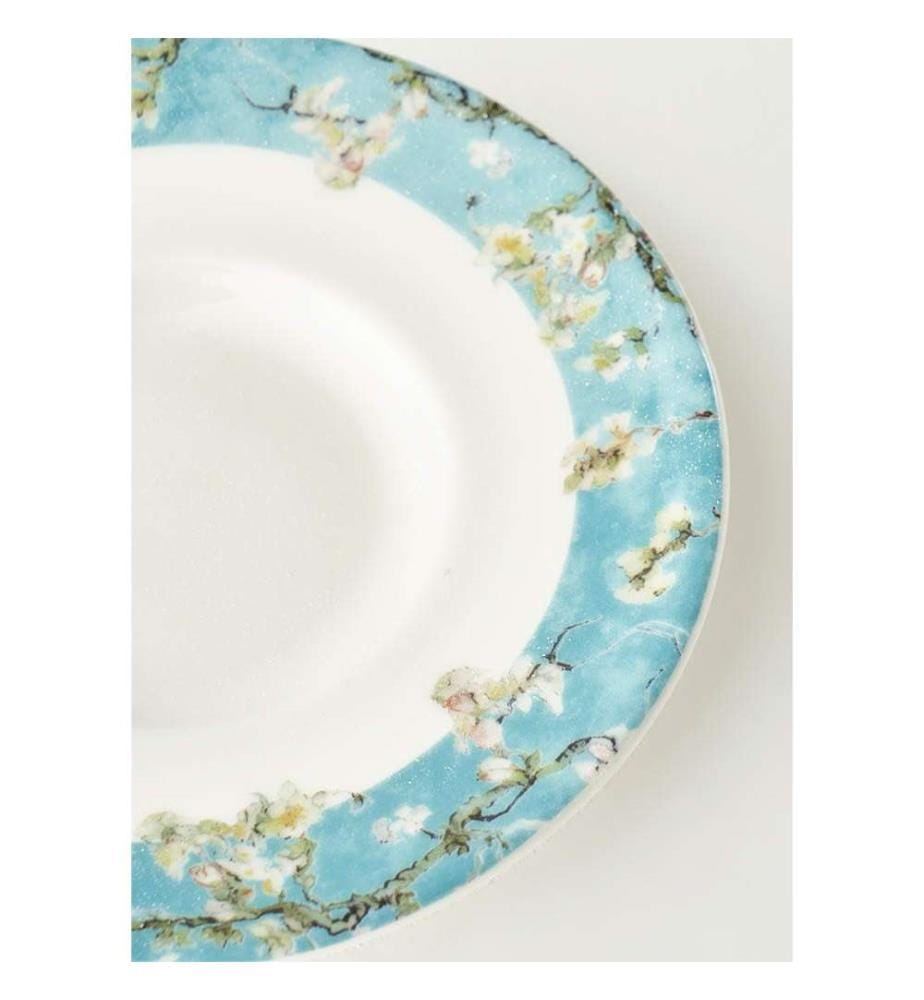 6er-Set Untertassen Almond Blossom 12 cm - Mehrfarbig