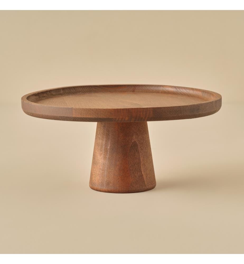 Présentoir à gâteau Ven 26 cm - Naturel
