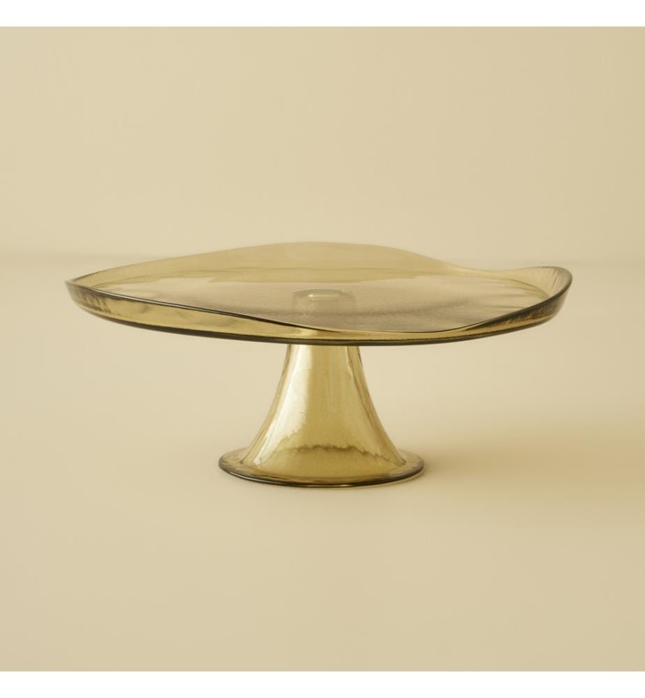 Présentoir à gâteau Geo 27x10 cm - Vert