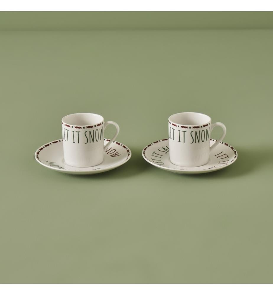 Set aus 2 Kaffeetassen Jolly 70 cc - Mehrfarbig