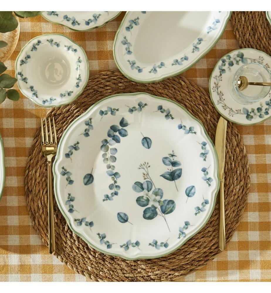 Ocaliptus Set petit-déjeuner 26 pièces - Vert