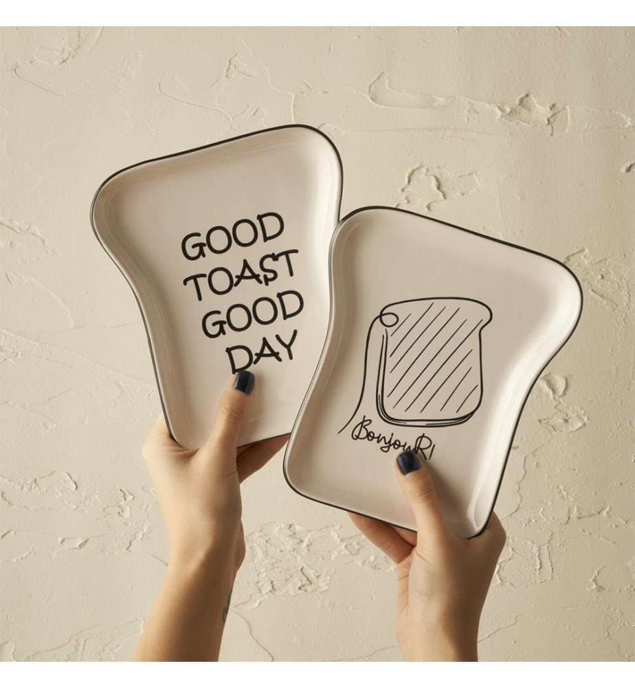Toast 8-piece breakfast set - Black