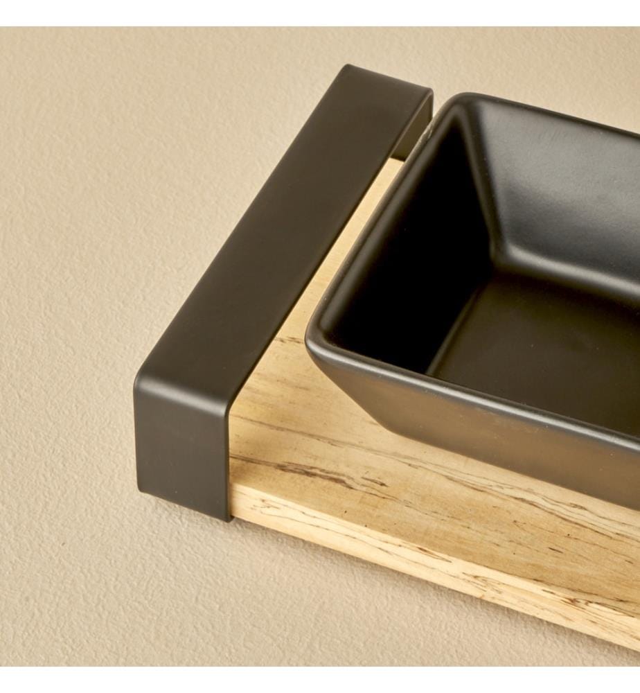 Set de bols Astra 3 pièces 32x10 cm - Noir
