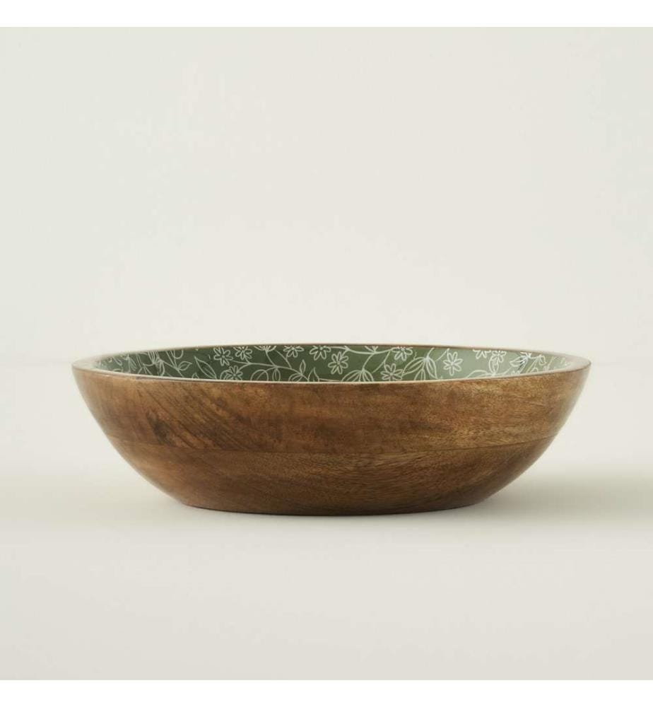 Bol de service en bois de manguier - 30x8 cm