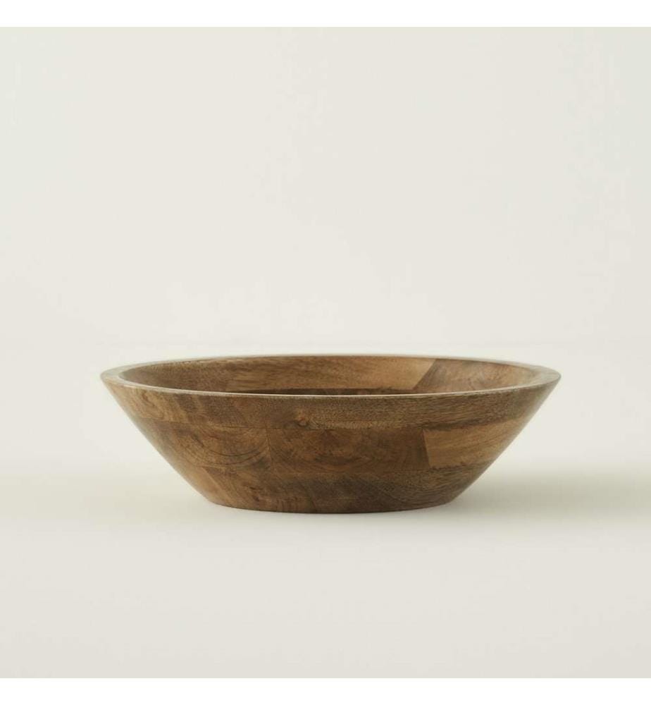 Sunum Kasesi in legno di mango 25x6,5 cm - Marrone