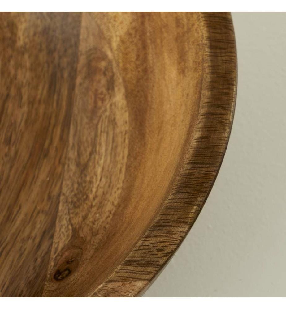 Sunum Kasesi in legno di mango 25x6,5 cm - Marrone