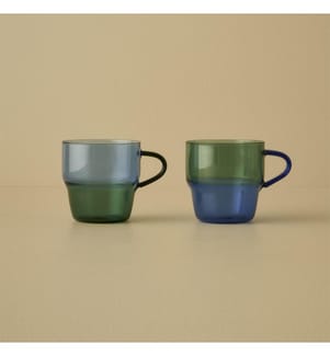 Coffret mugs 270 ml (2 pièces) - Multicolore